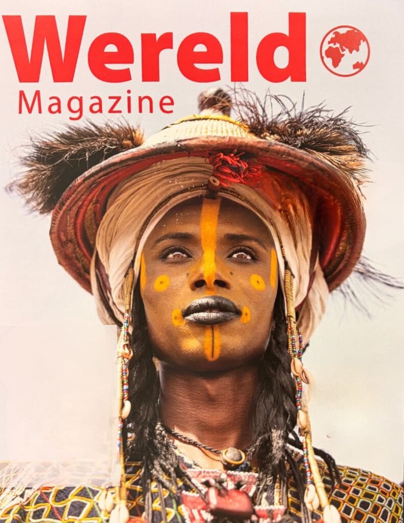 Voorbeeld van de omslagfoto van Wereld Magazine nr. 2